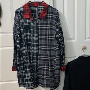 Tulip Plaid Tunic